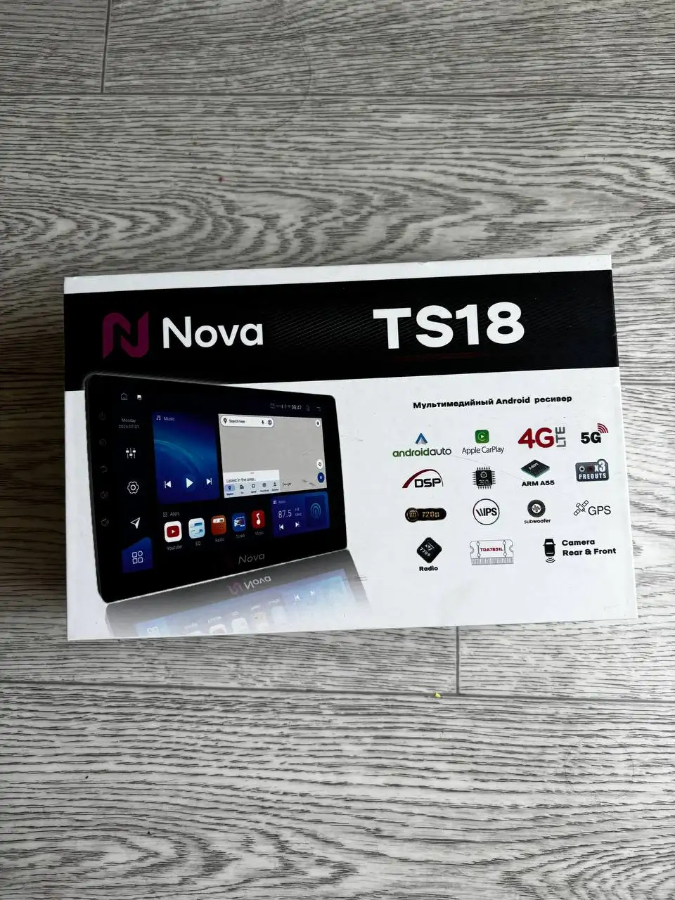 Продам автомагнитолу Nova TS18 iPs 9" 1280*720 Android 12 Память 4/32 Gb - Автомагнитолы (Авто) в Владивосток