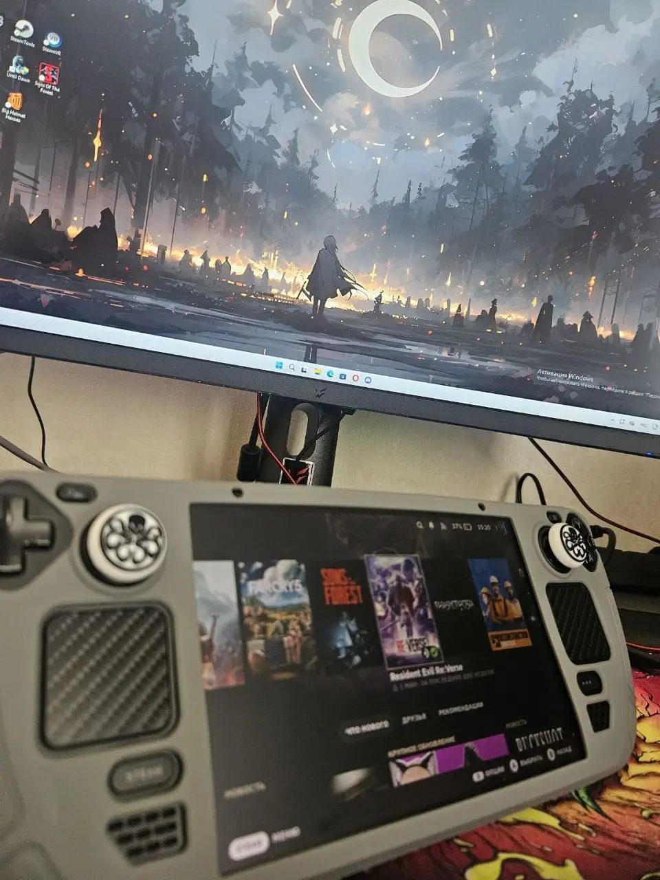 Steam Deck OLED 512GB на гарантии в Артёме - Игровые консоли и аксессуары (Электроника) в Артём