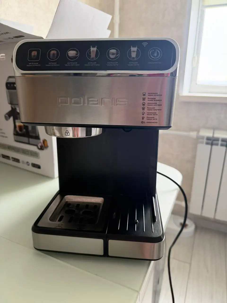 Продам кофемашину Polaris PCM 1540 Wi-Fi IQ Home - Мелкая бытовая техника (Электроника) в Владивосток