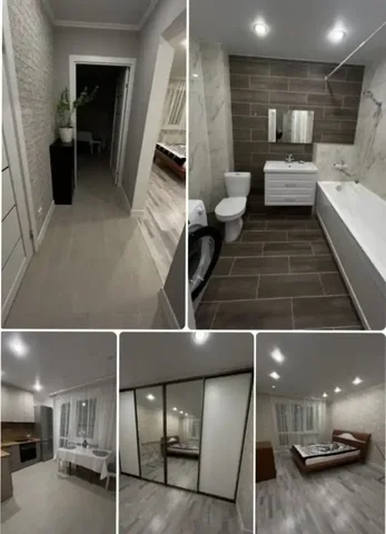 Сдам однокомнатную квартиру 37,5 кв.м. с двумя балконами в районе Новокомарова - Недвижимость в Тюмень