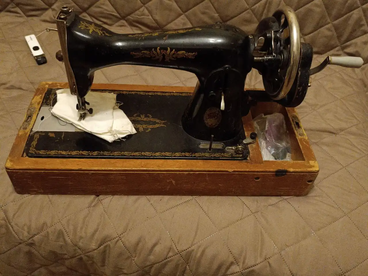 Швейная машинка в рабочем состоянии