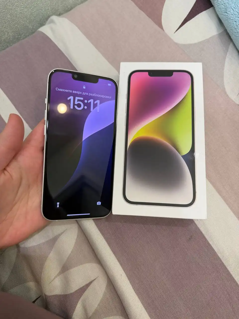 Продажа iPhone 14 256 ГБ в идеальном состоянии