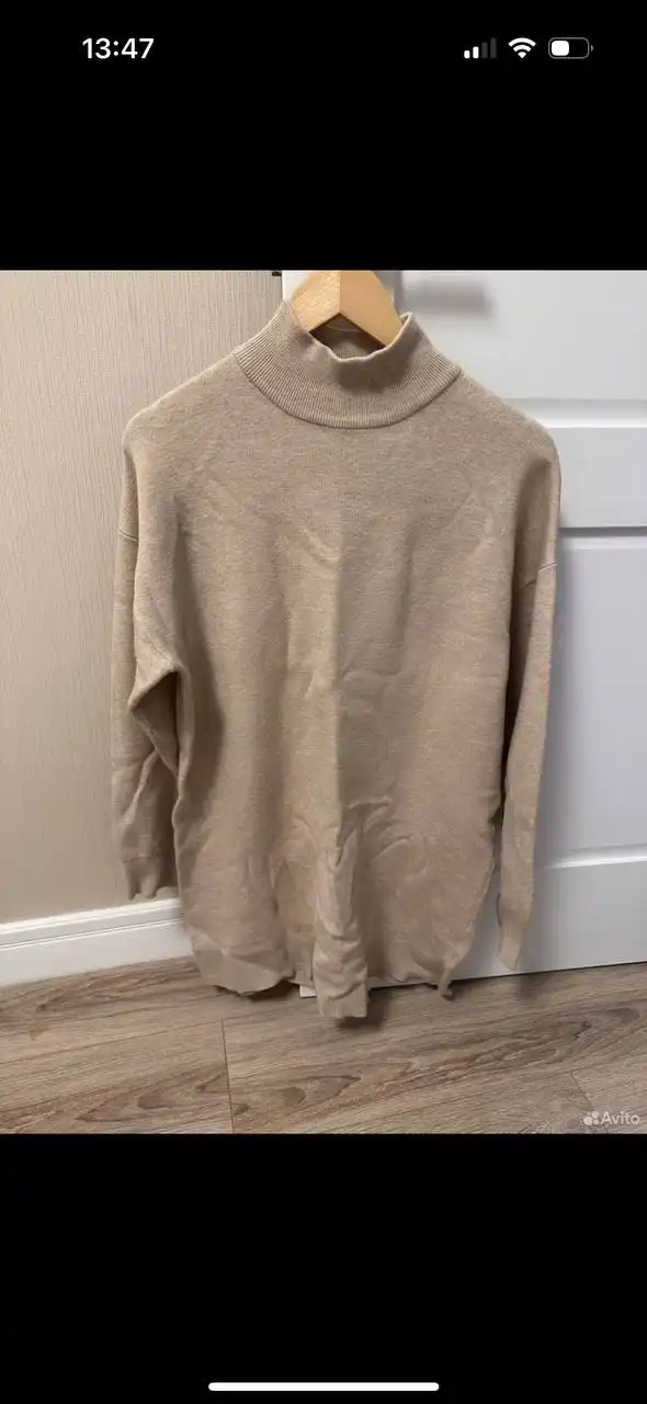 Платье вязанное Befree теплое, можно и как тунику