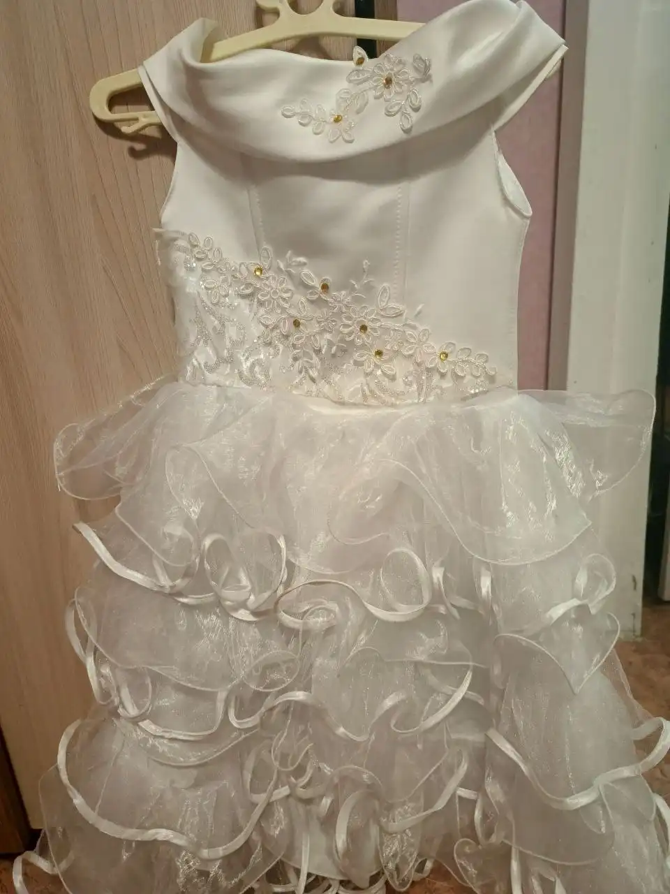 Детское платье на 3-4 года, однократное использование