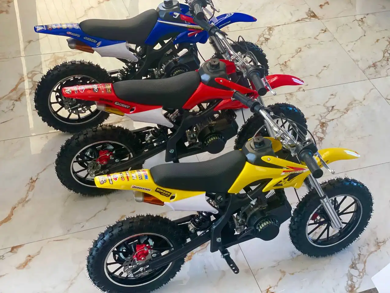 Детский бензиновый мотоцикл на Новый год