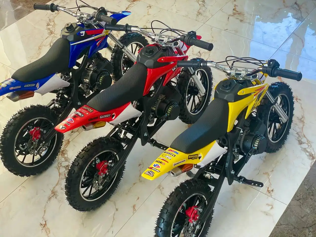 Детский бензиновый мотик 50 кубов