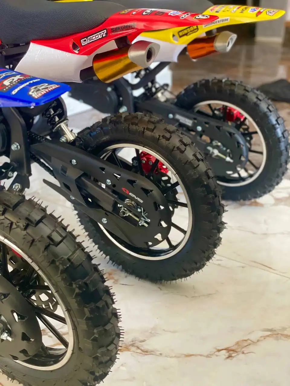 Детский бензиновый мотик 50 кубов