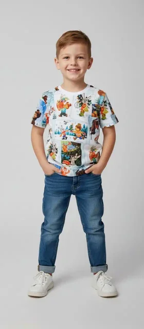 Продажа детских футболок с принтами - Товары для детей в Подольск