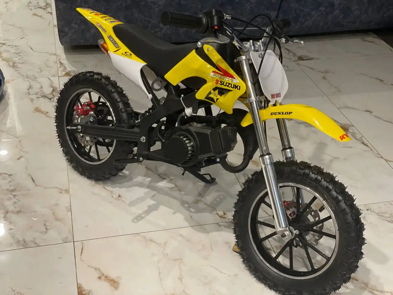 Бензиновый мотоцикл для детей 4-9 лет