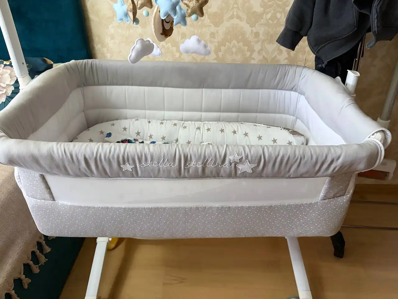 Кроватка CAM с коконом, электрокачели и детские товары