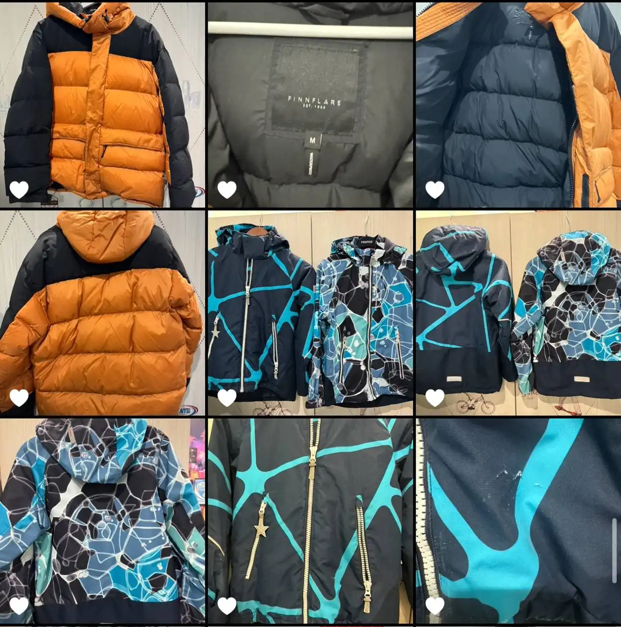 Продажа зимних курток и пуховиков брендов Finnflare, Reima, Icepeak, Columbia, Benetton, Volki - Верхняя одежда (Одежда) в Подольск