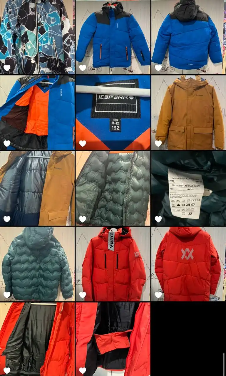 Продажа зимних курток и пуховиков брендов Finnflare, Reima, Icepeak, Columbia, Benetton, Volki - Верхняя одежда (Одежда) в Подольск