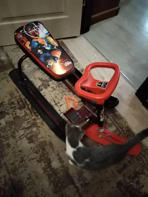 Продам снегокат в отличном состоянии - Лыжное снаряжение в Подольск