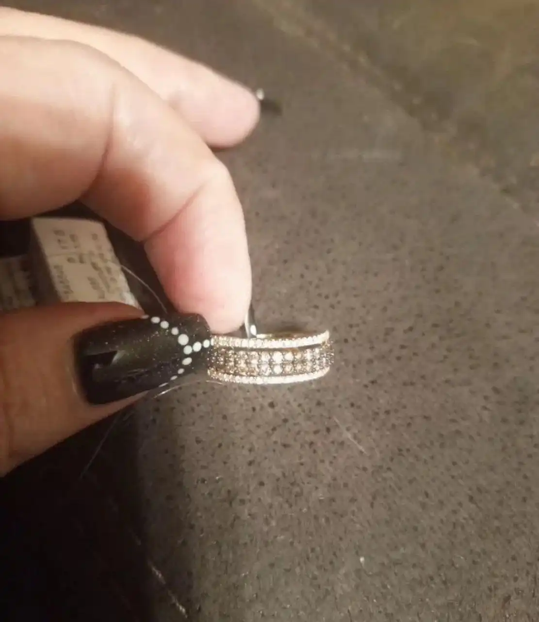 Кольцо с бриллиантами Якутии, размер 17 - Ювелирные изделия (Барахолка) в Подольск