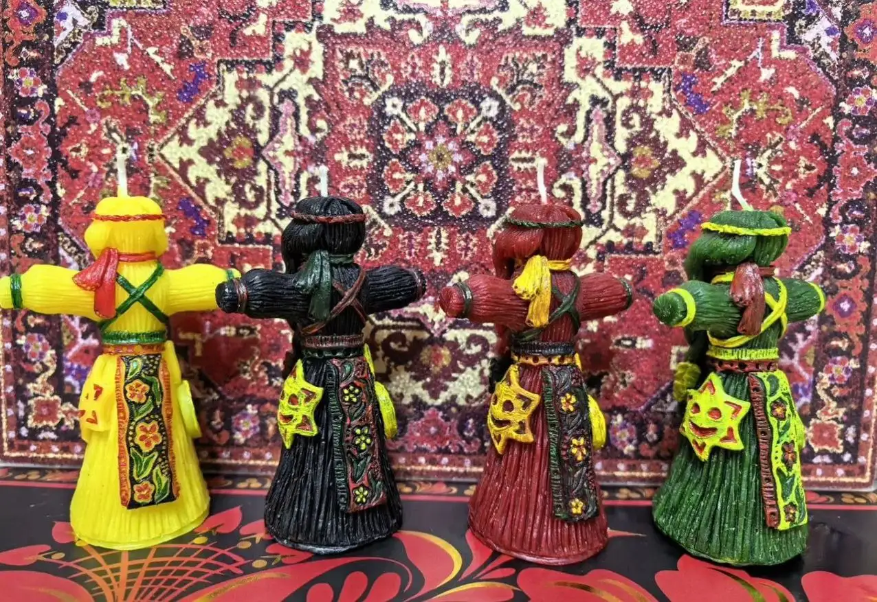 Тематические свечи ручной работы к Масленице - Рукоделие (Хобби и отдых) в Подольск