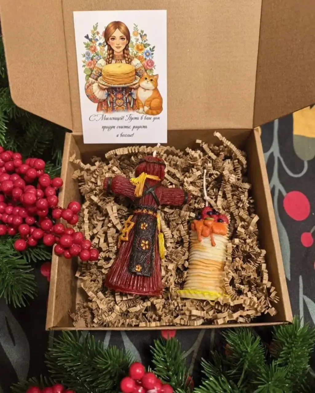 Тематические свечи ручной работы к Масленице - Рукоделие (Хобби и отдых) в Подольск