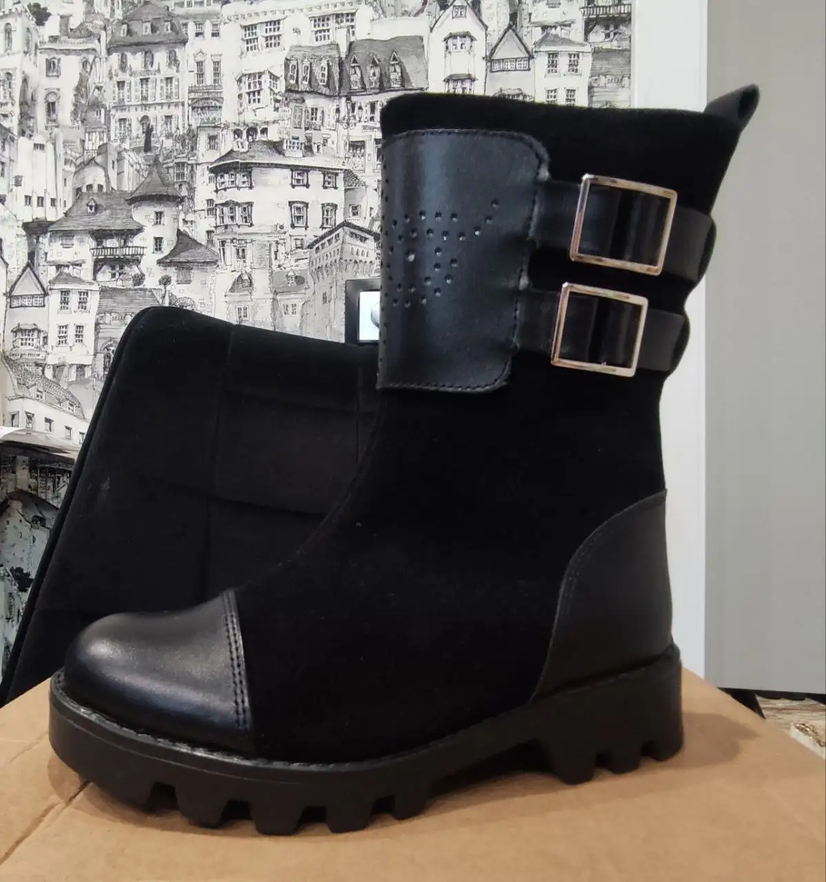 Ботинки и сапожки для девочек на весну - Детская обувь (Одежда) в Щербинка