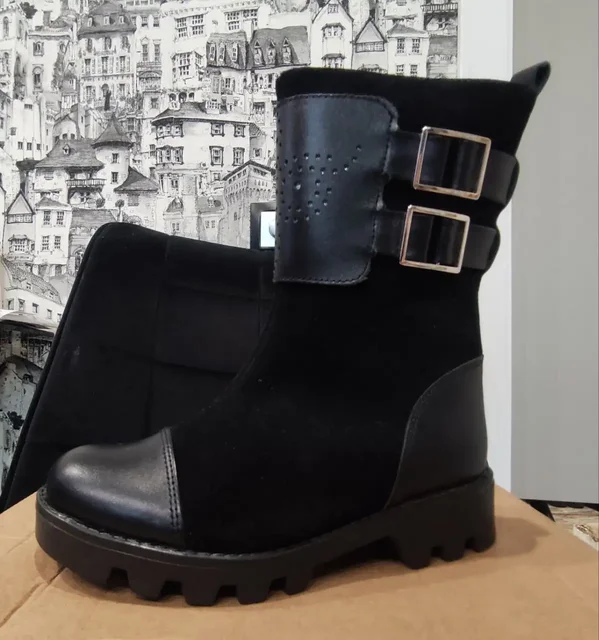 Ботинки и сапожки для девочек на весну - Пальто в Щербинка