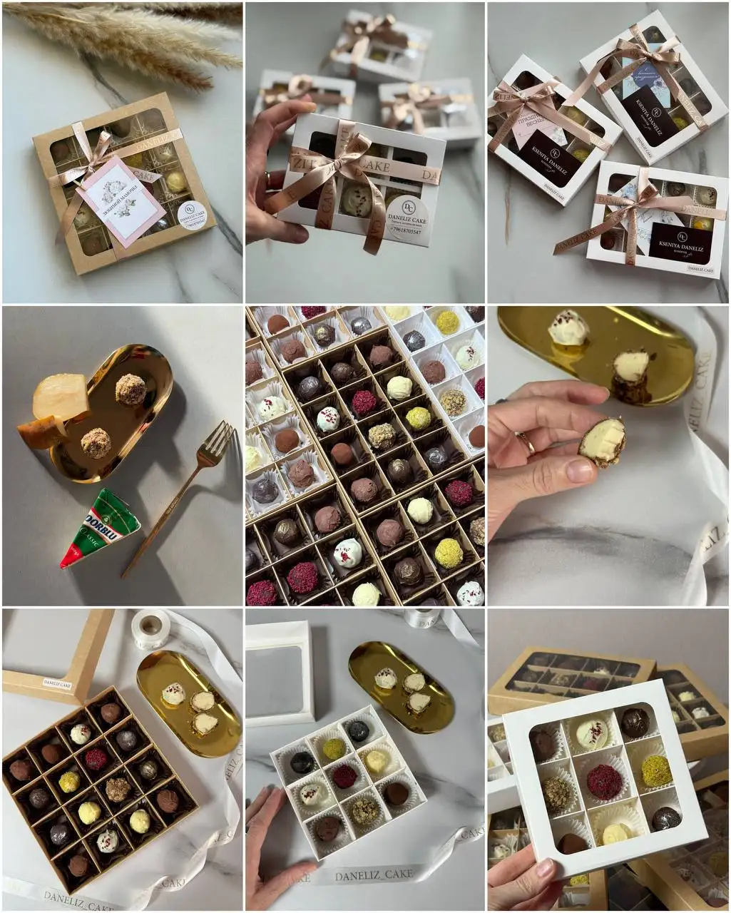Изысканные трюфели ручной работы к 8 марта - Сладости (Барахолка) в Подольск