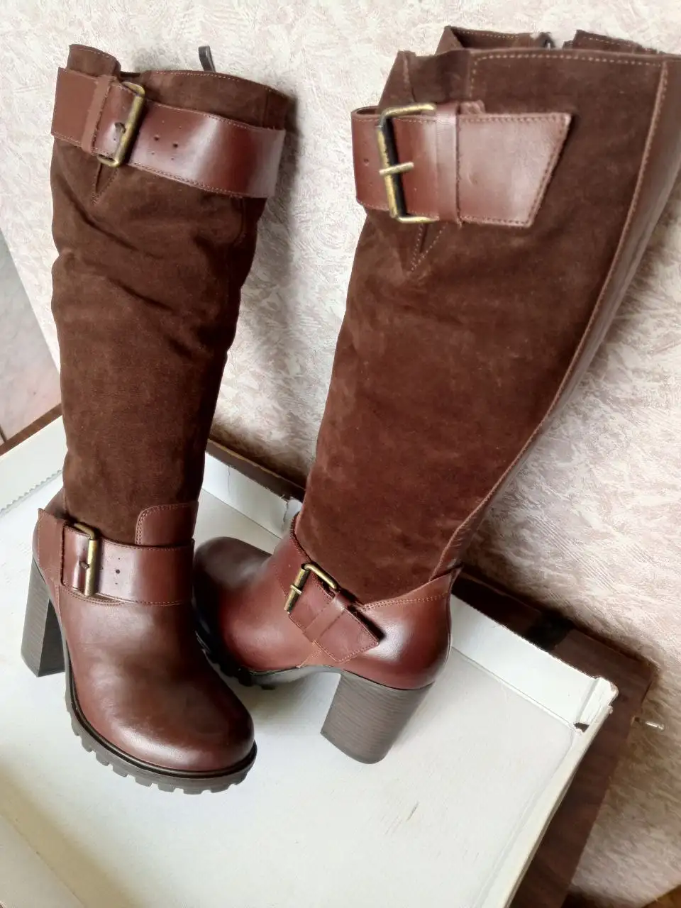 Новые сапожки из натуральных материалов - Обувь (Одежда) в Подольск