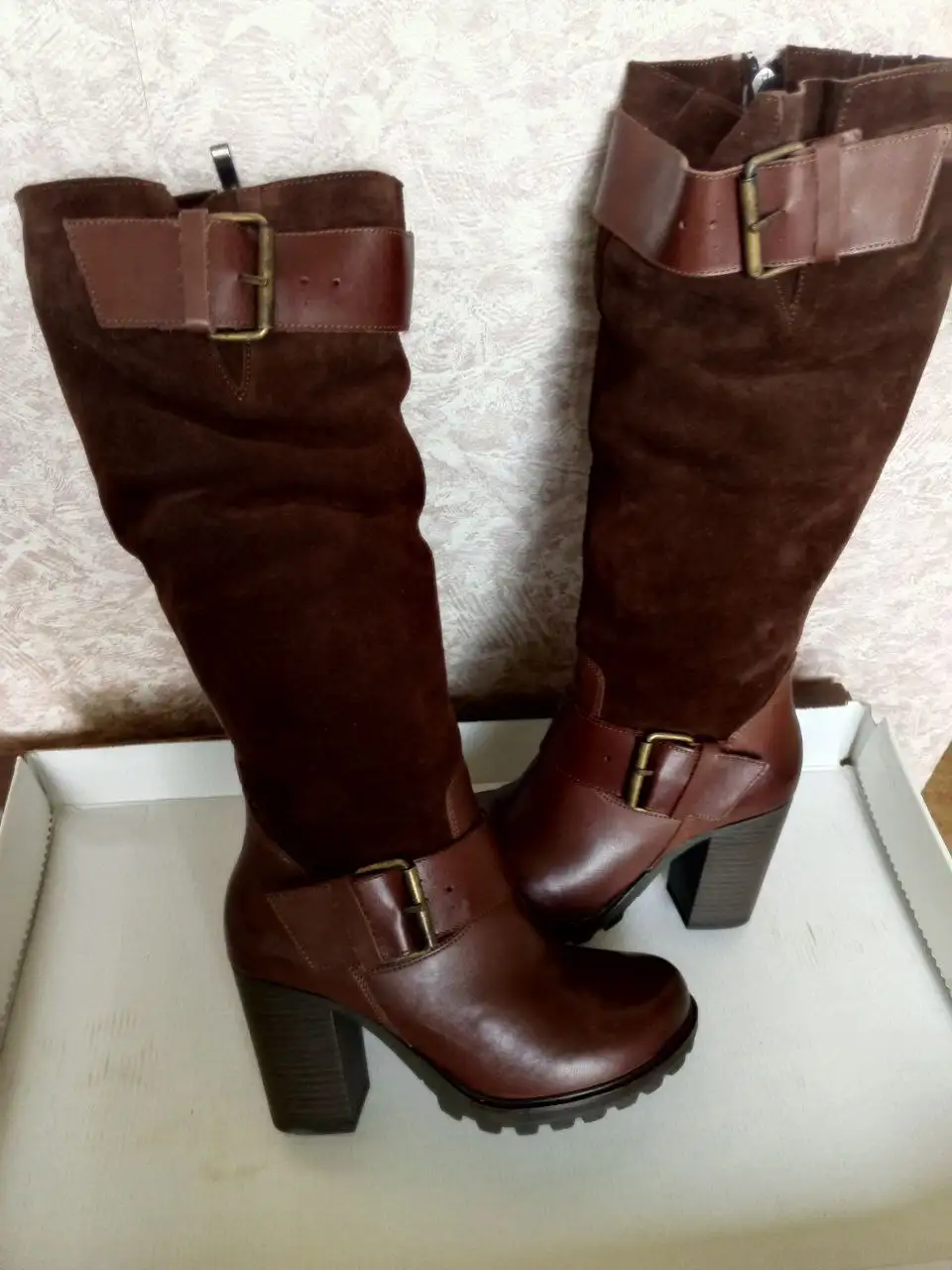 Новые сапожки из натуральных материалов - Обувь (Одежда) в Подольск