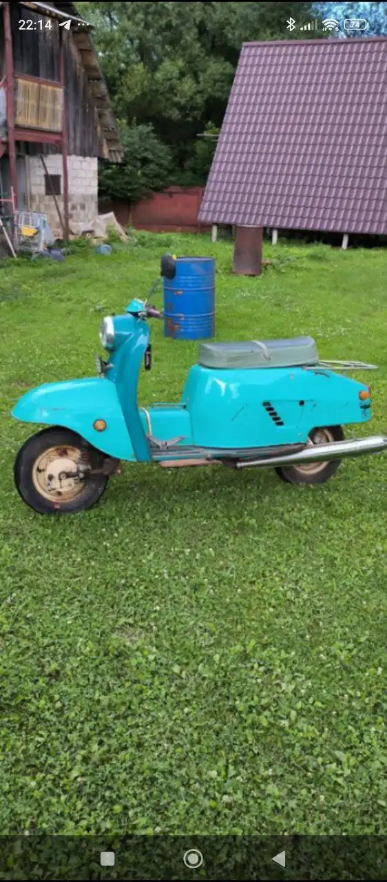 Мотороллер Турист М срочная продажа - Мотоциклы и скутеры (Авто) в Подольск