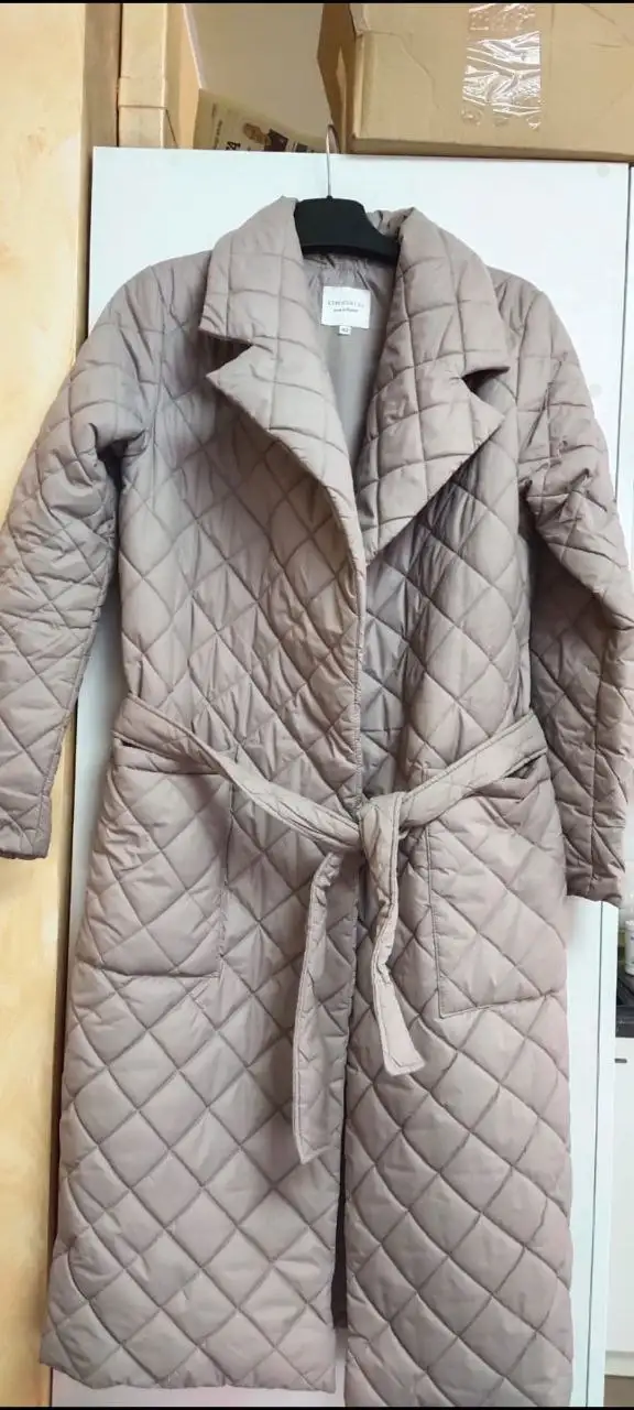 Стёганое пальто размер 42-44 - Верхняя одежда (Одежда) в Подольск