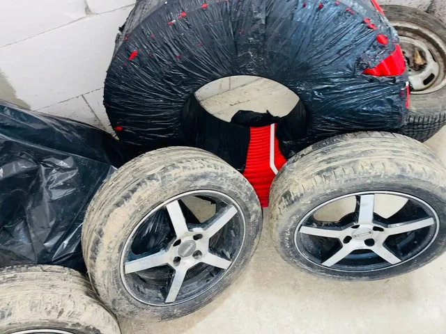 Летние колеса R15 с дисками в хорошем состоянии - частное объявление в Подольск