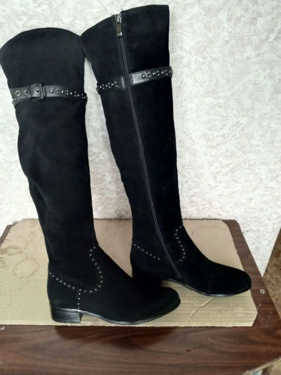 Новые ботинки из натуральной замши размер 37 - Обувь (Одежда) в Подольск