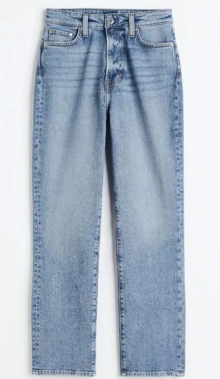Новые джинсы H&M Mom Jeans, 46 размер - Женская одежда (Одежда) в Подольск