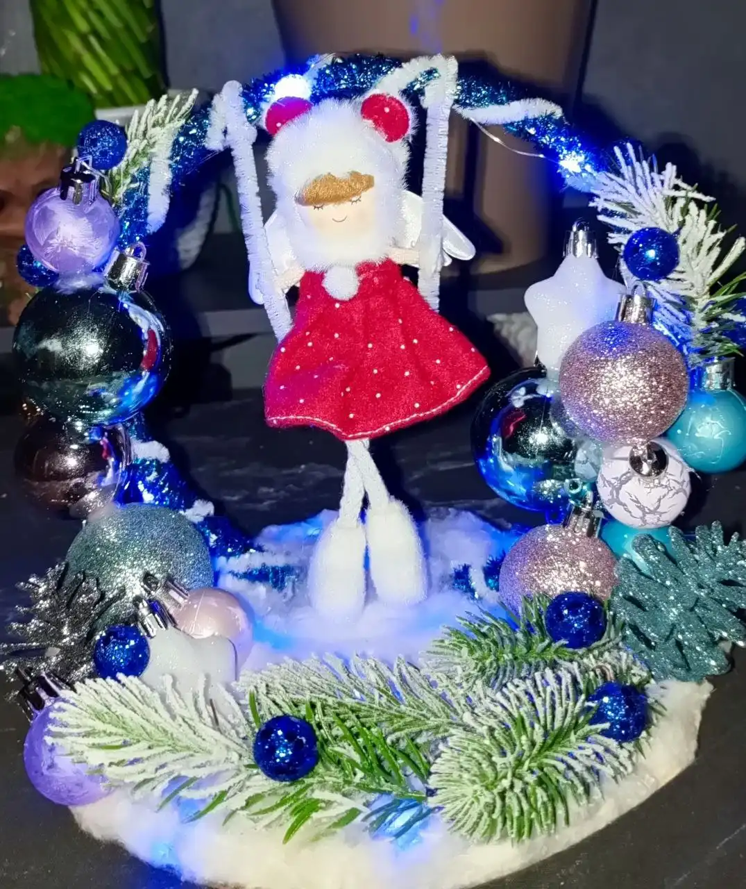 Новогодние светильнички ручной работы