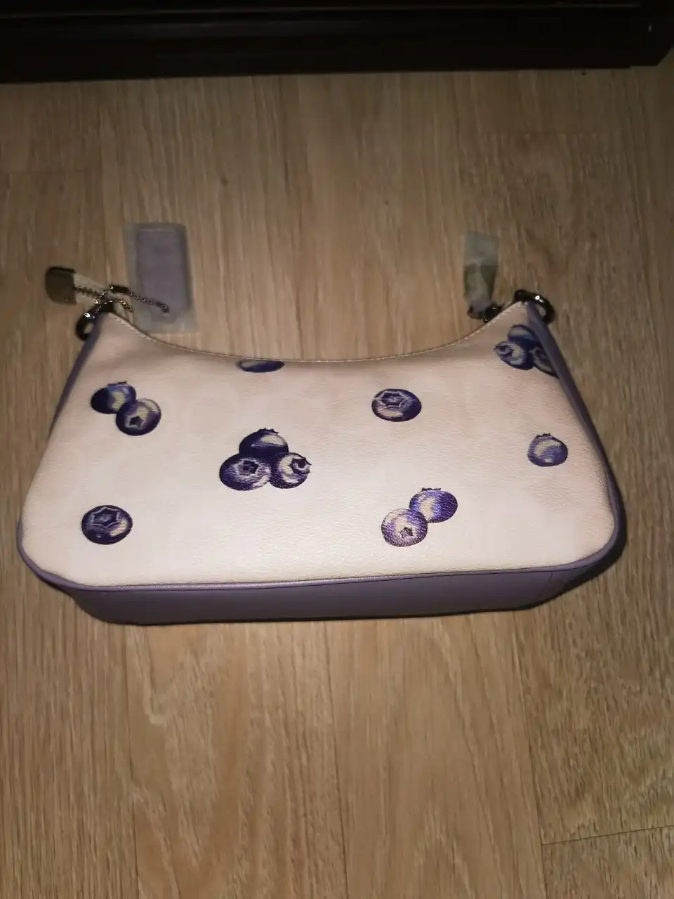 COACH сумка кросс-боди черничного цвета