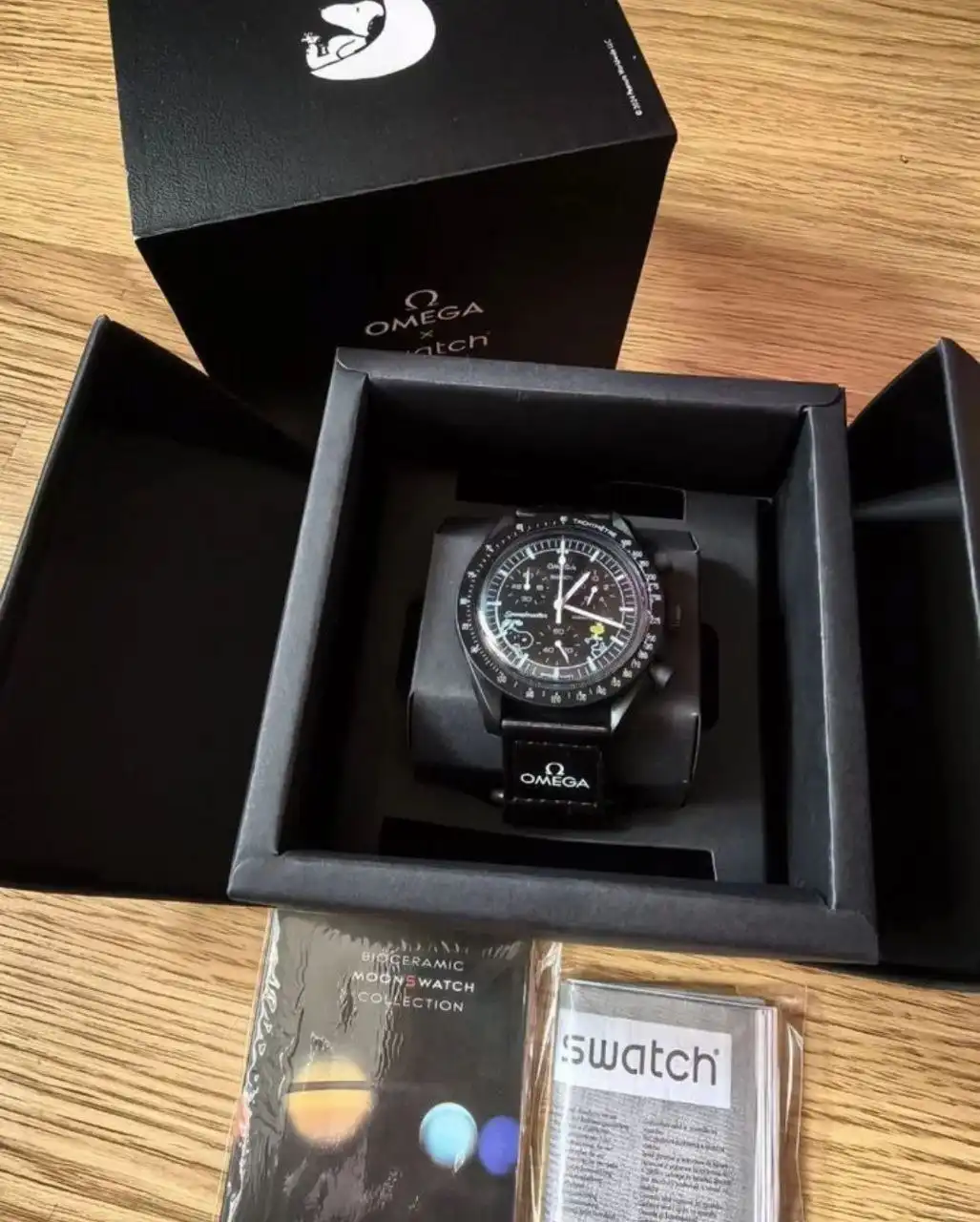 Часы Omega Swatch Snoopy