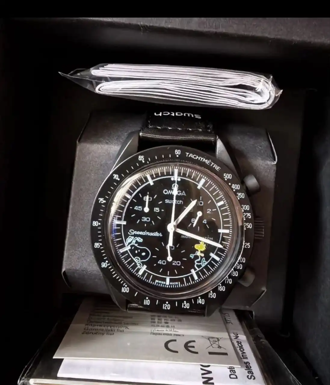 Часы Omega Swatch Snoopy