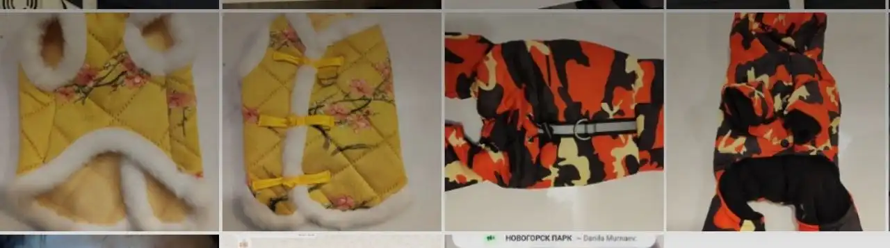 Новые комбинезоны для маленькой собаки