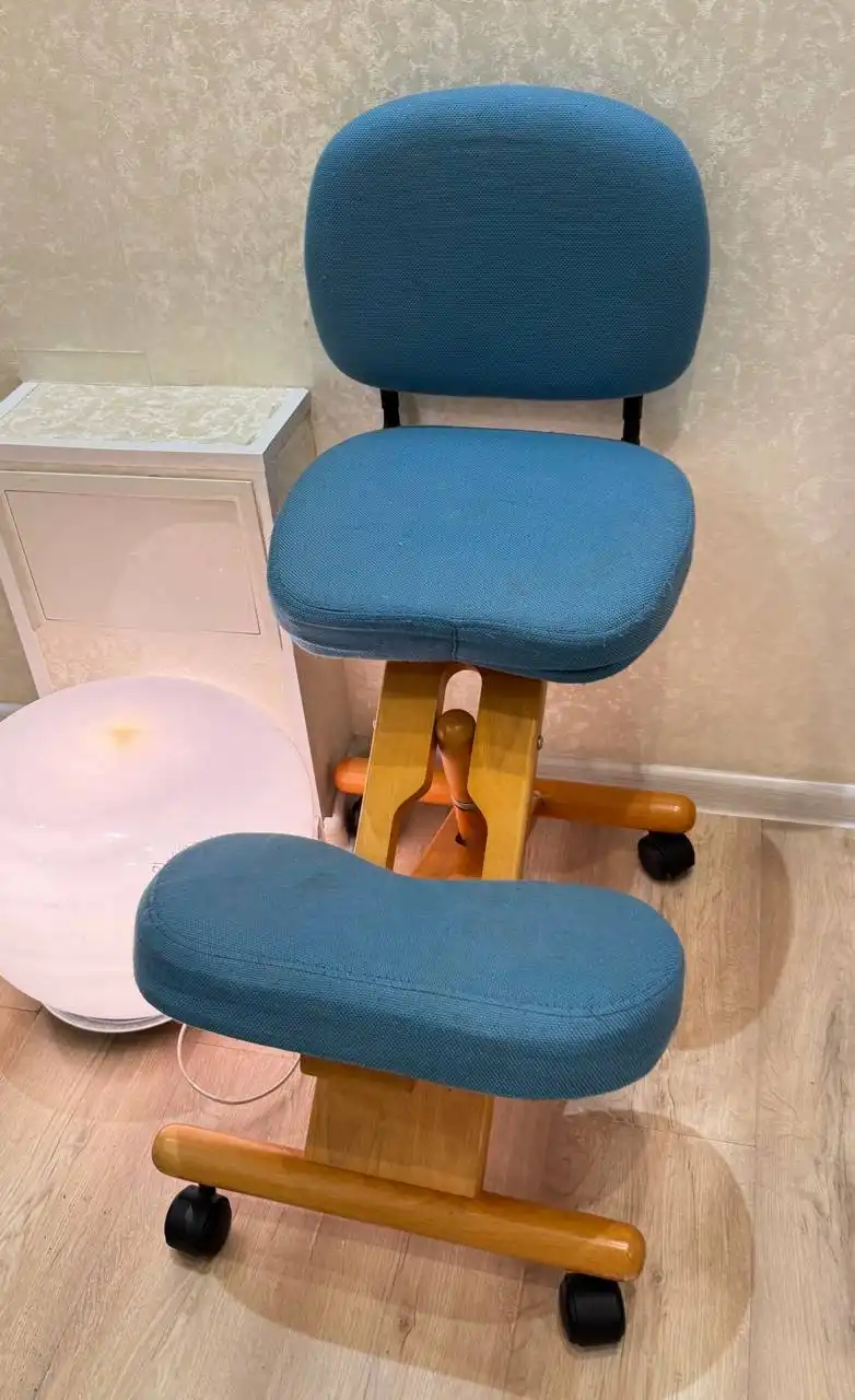 Стул с регулируемой спинкой и высотой