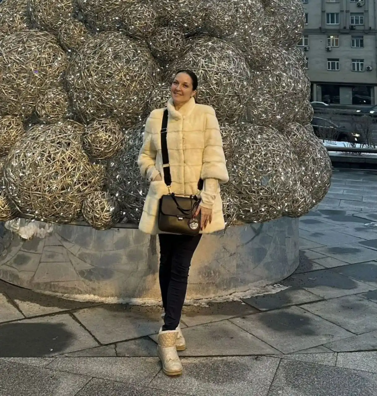 Шуба из норки и песца размер 42 - Верхняя одежда (Одежда) в Химки