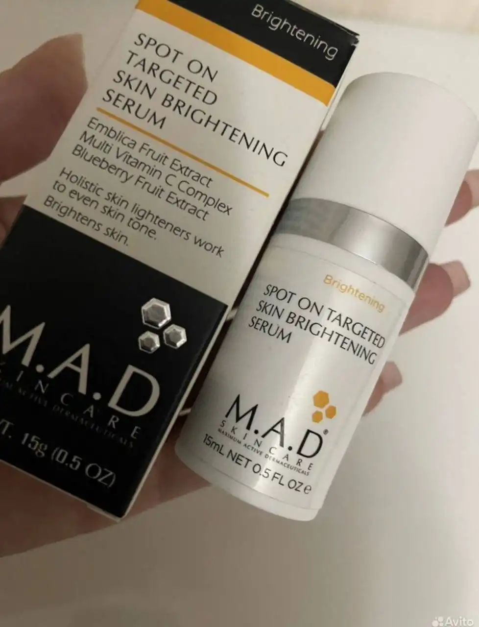 Сыворотка MADSKINCARE Spot On для осветления кожи - Косметика (Красота и здоровье) в Химки