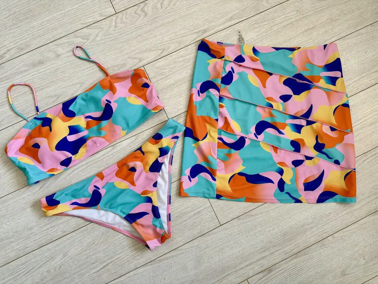 Женский купальник с юбкой, размер 46-48 - Купальники (Одежда) в Химки