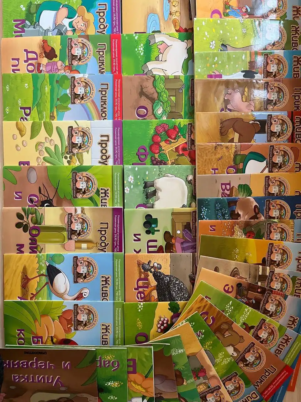 Детские журналы Deagostini «животные на ферме» - Журналы (Товары для детей) в Химки