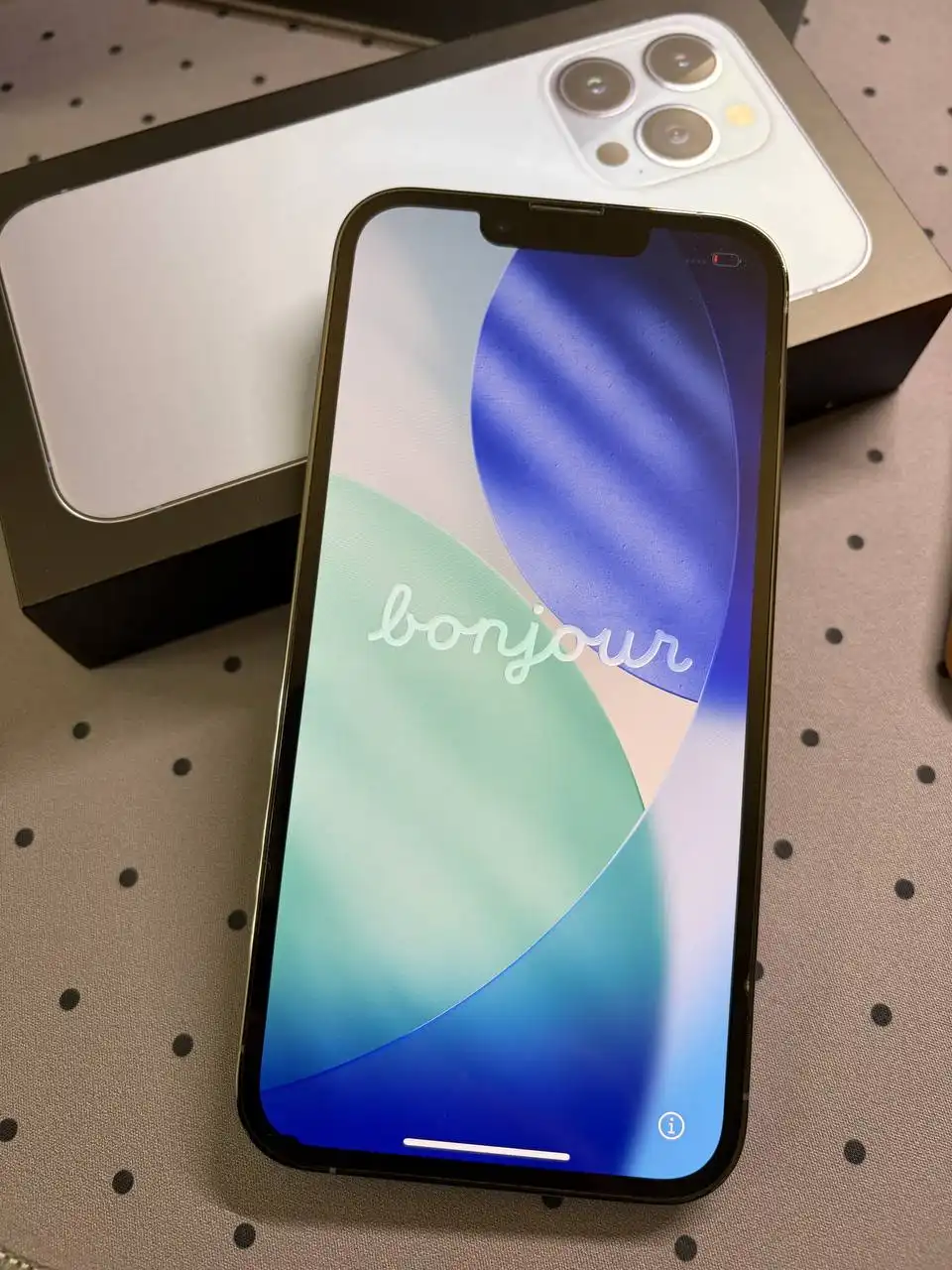 iPhone 13 Pro 128GB небесно-голубой в хорошем состоянии - Смартфоны (Электроника) в Химки