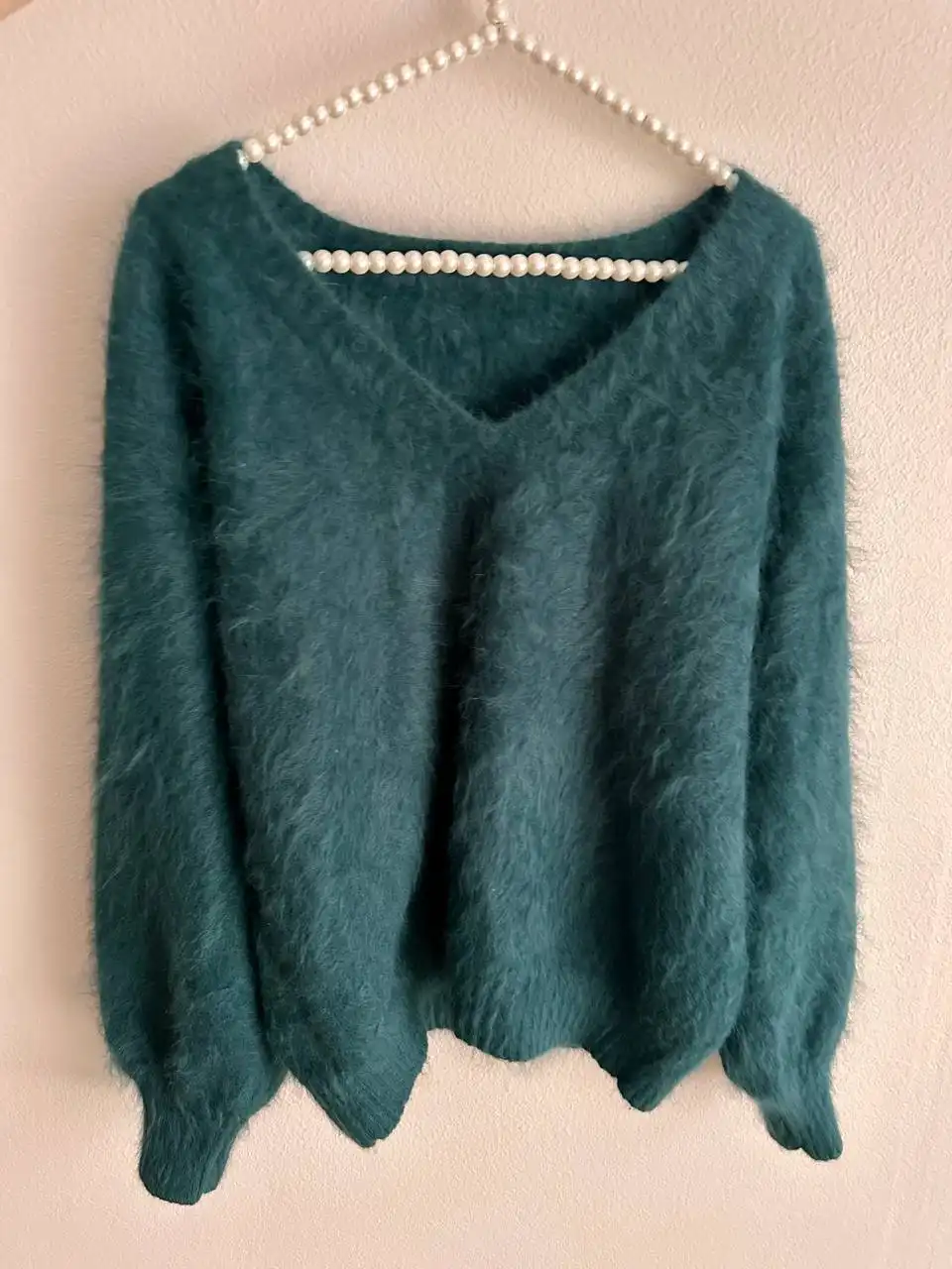 Свитер пушистик из ангоры размер М - Верхняя одежда (Одежда) в Химки