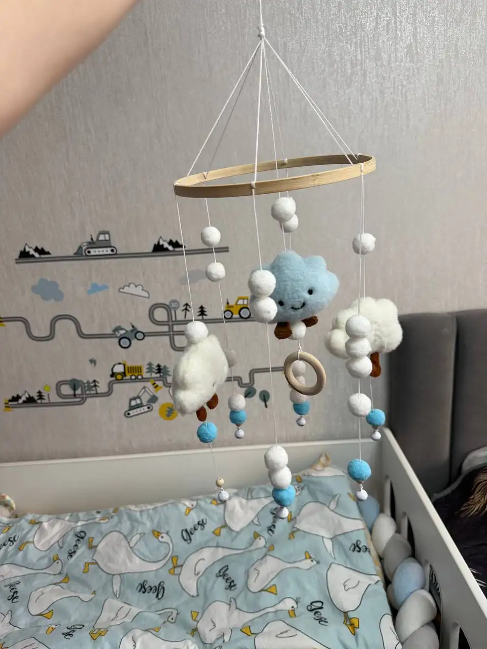 Детский мобиль на кроватку с кронштейном - Мобили для кроваток (Товары для детей) в Химки