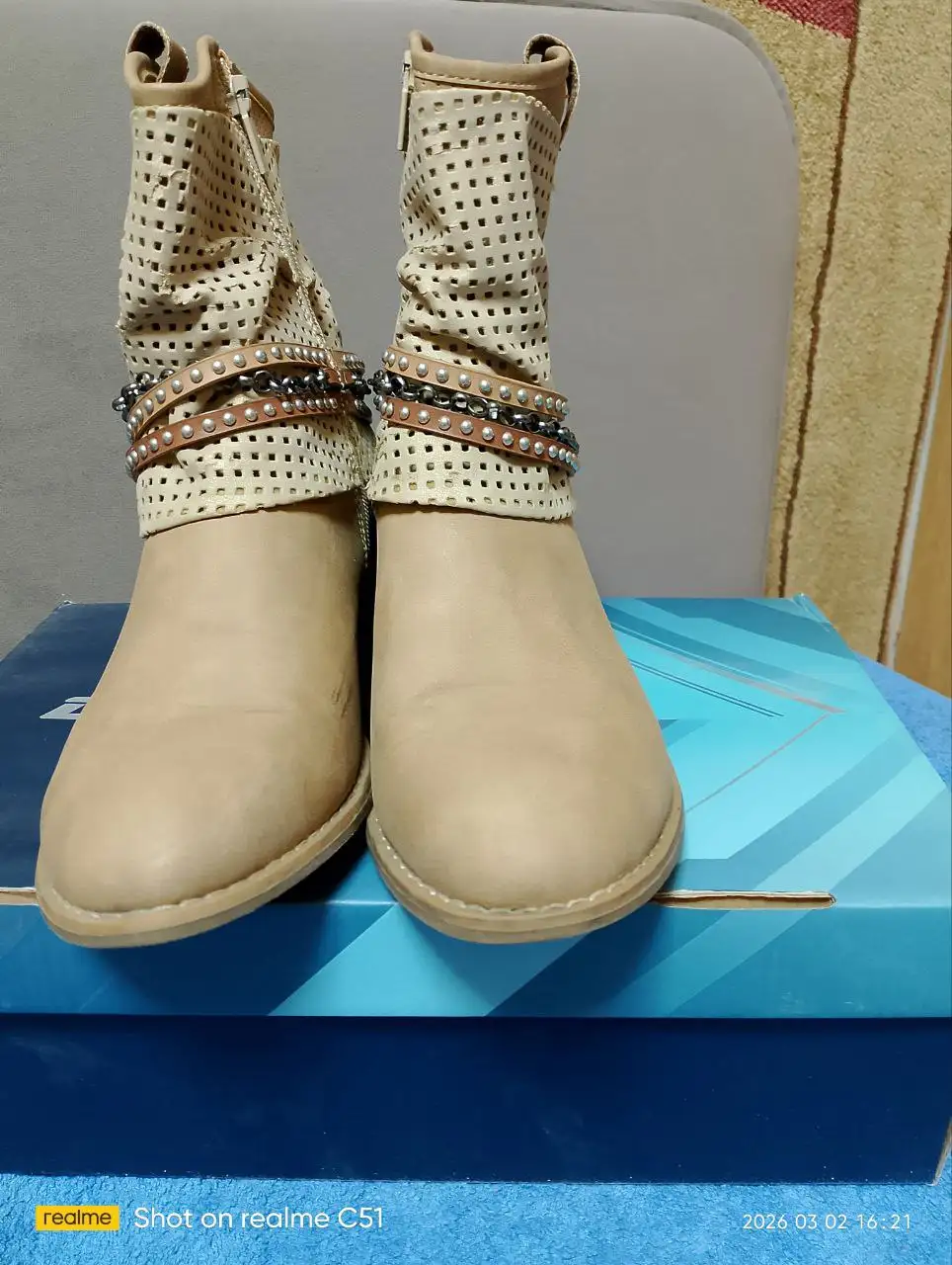 Сапожки-казачки кожа+нубук 41 размер - Обувь (Одежда) в Химки