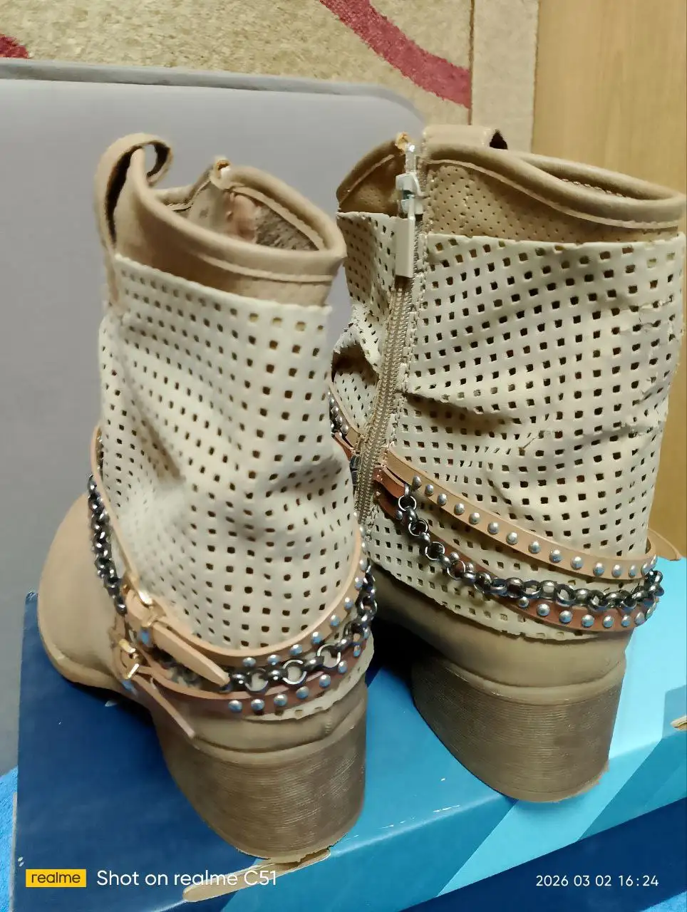 Сапожки-казачки кожа+нубук 41 размер - Обувь (Одежда) в Химки