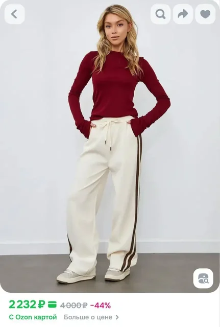 Новые вельветовые спортивные штаны 50 размер - Штаны/Брюки в Долгопрудный