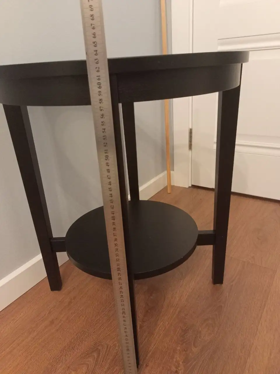 Журнальный столик IKEA со сколами и царапинами на стекле - Мебель (Для дома и дачи) в Химки