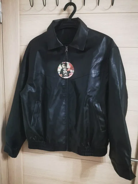 Кожаная куртка размер М - Одежда в Химки