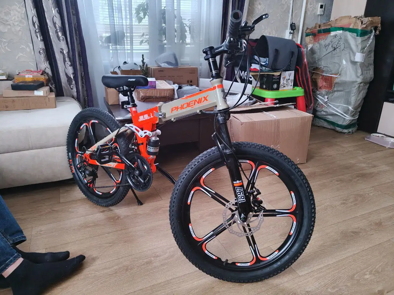 Складной велосипед Phoenix 21 скорость - Велосипеды (Хобби и отдых) в Химки