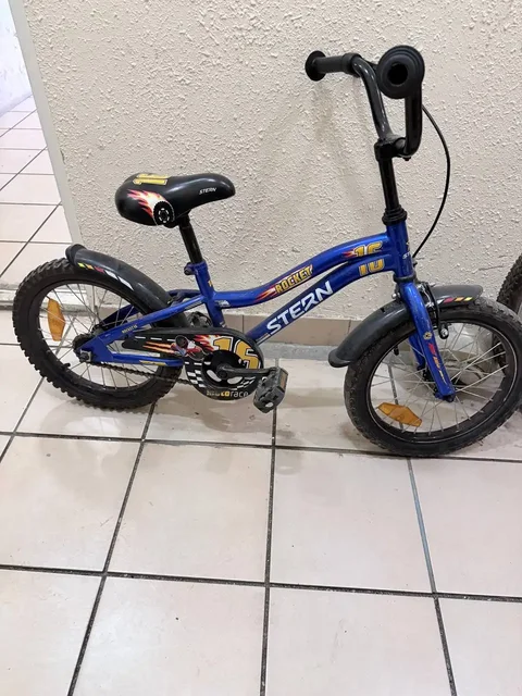 Детский велосипед Stern 16 синий б/у - Развивающие игрушки в Химки
